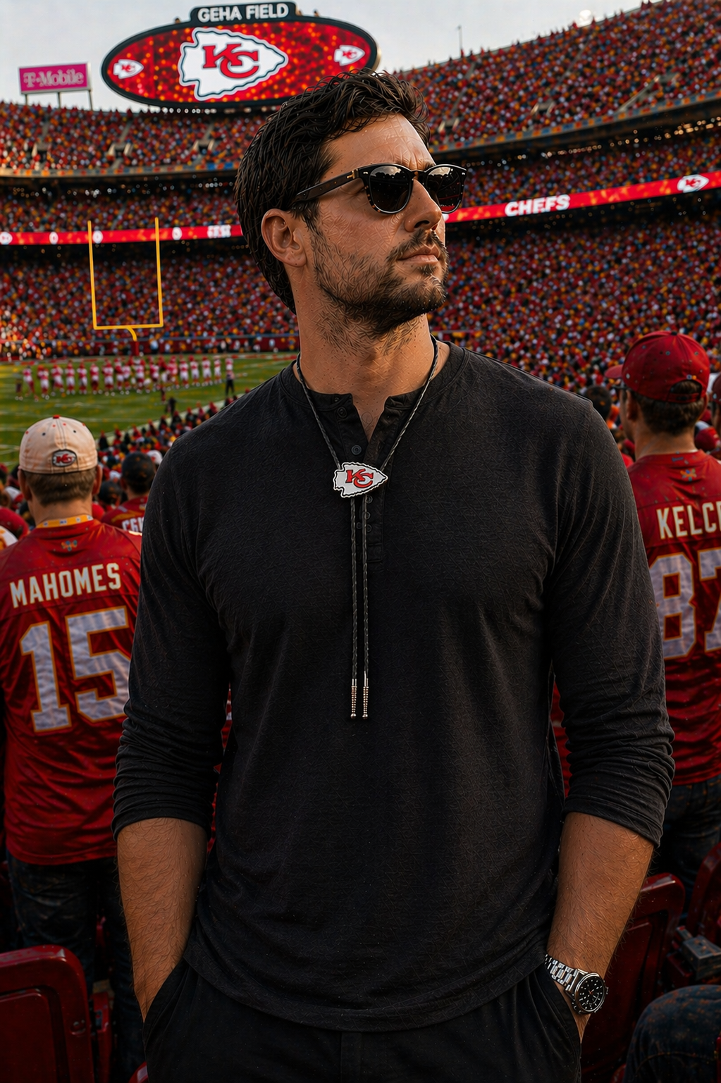 Kansas City Chiefs Bolo Tie – NFL Fan Game Day Accessory