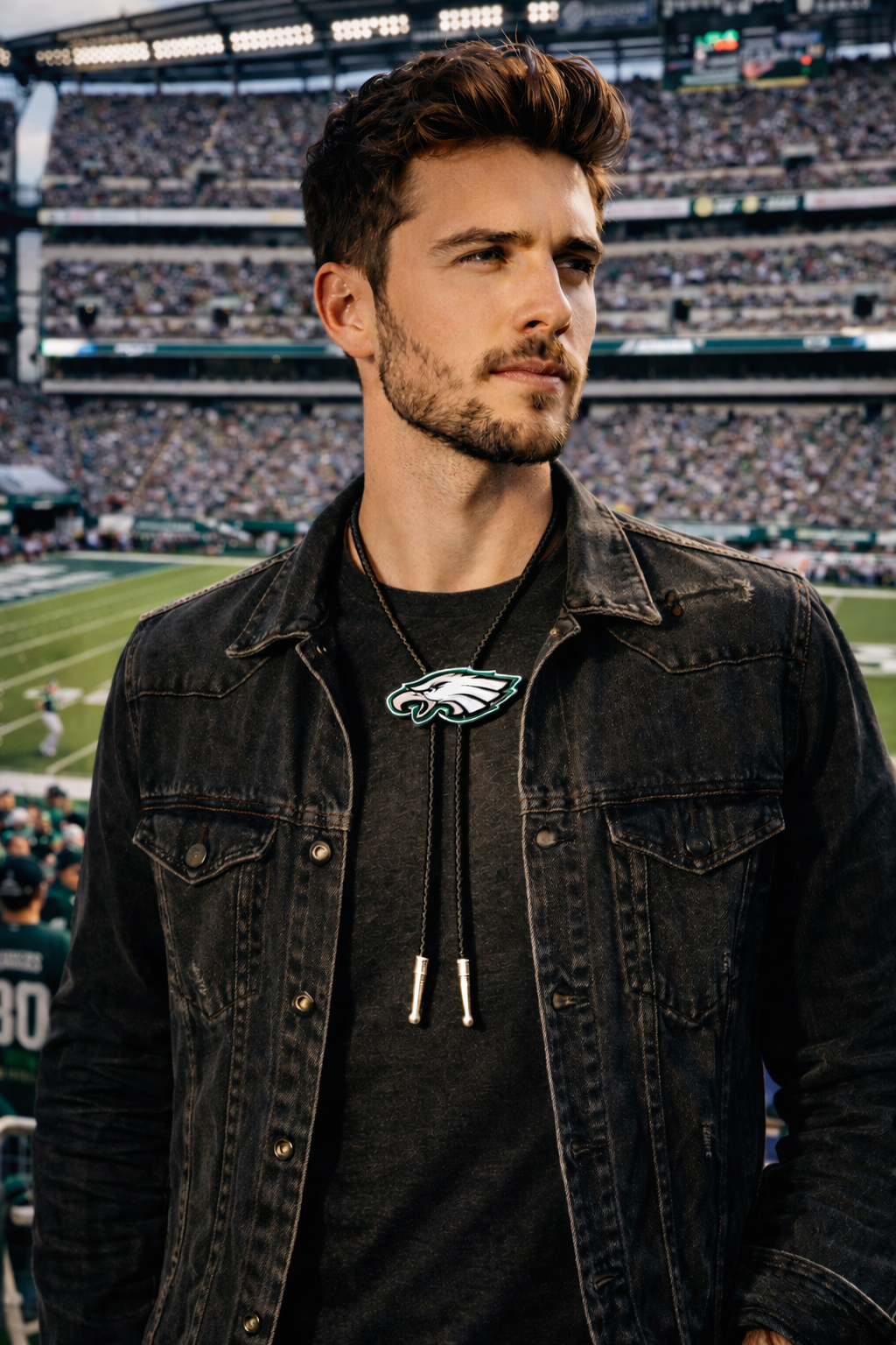 Philadelphia Eagles Bolo Tie – NFL Fan Game Day Accessory