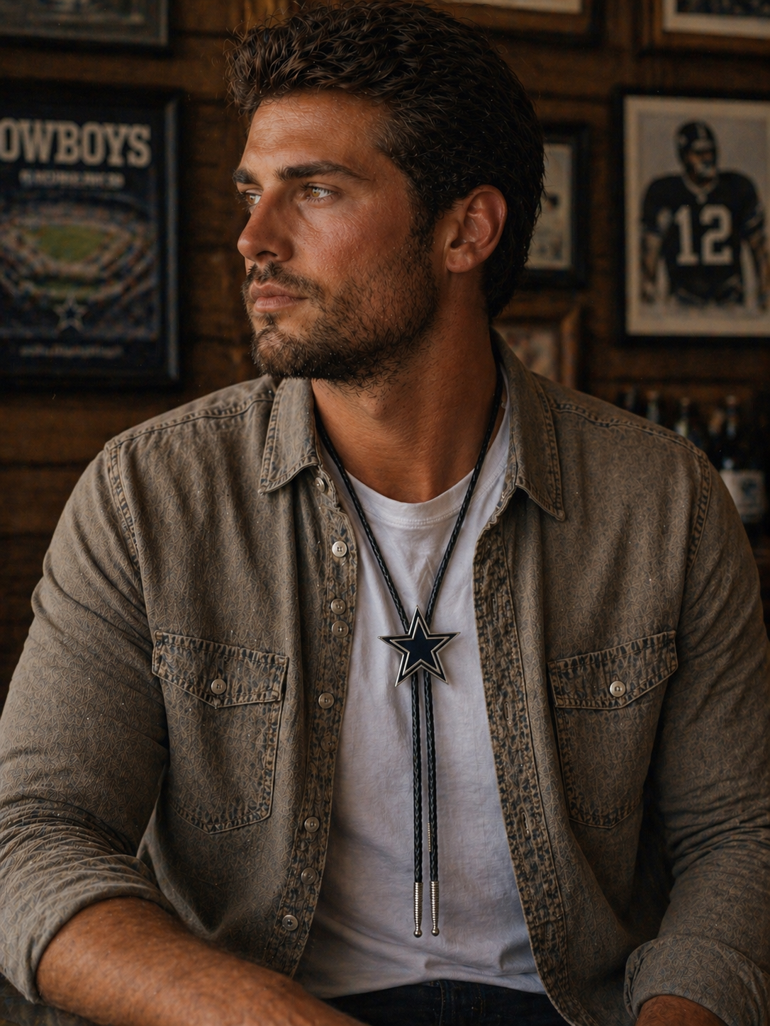 Dallas Cowboys Bolo Tie – NFL Fan Game Day Accessory