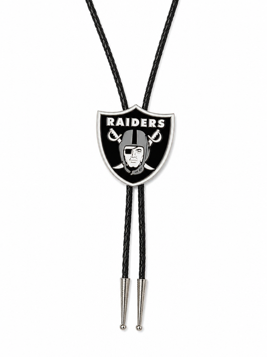 Las Vegas Raiders Bolo Tie – NFL Fan Game Day Accessory