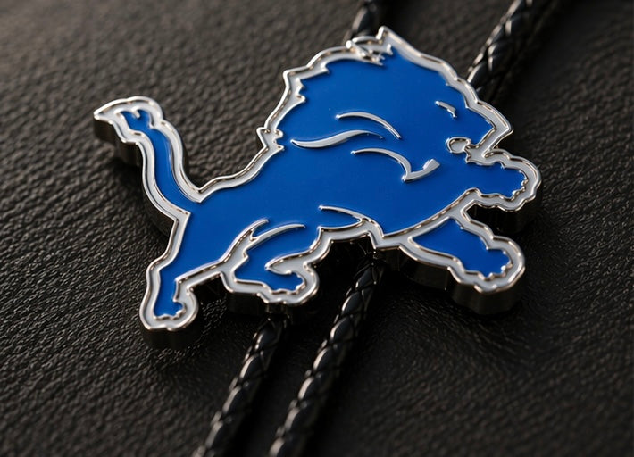 Detroit Lions Bolo Tie – NFL Fan Game Day Accessory