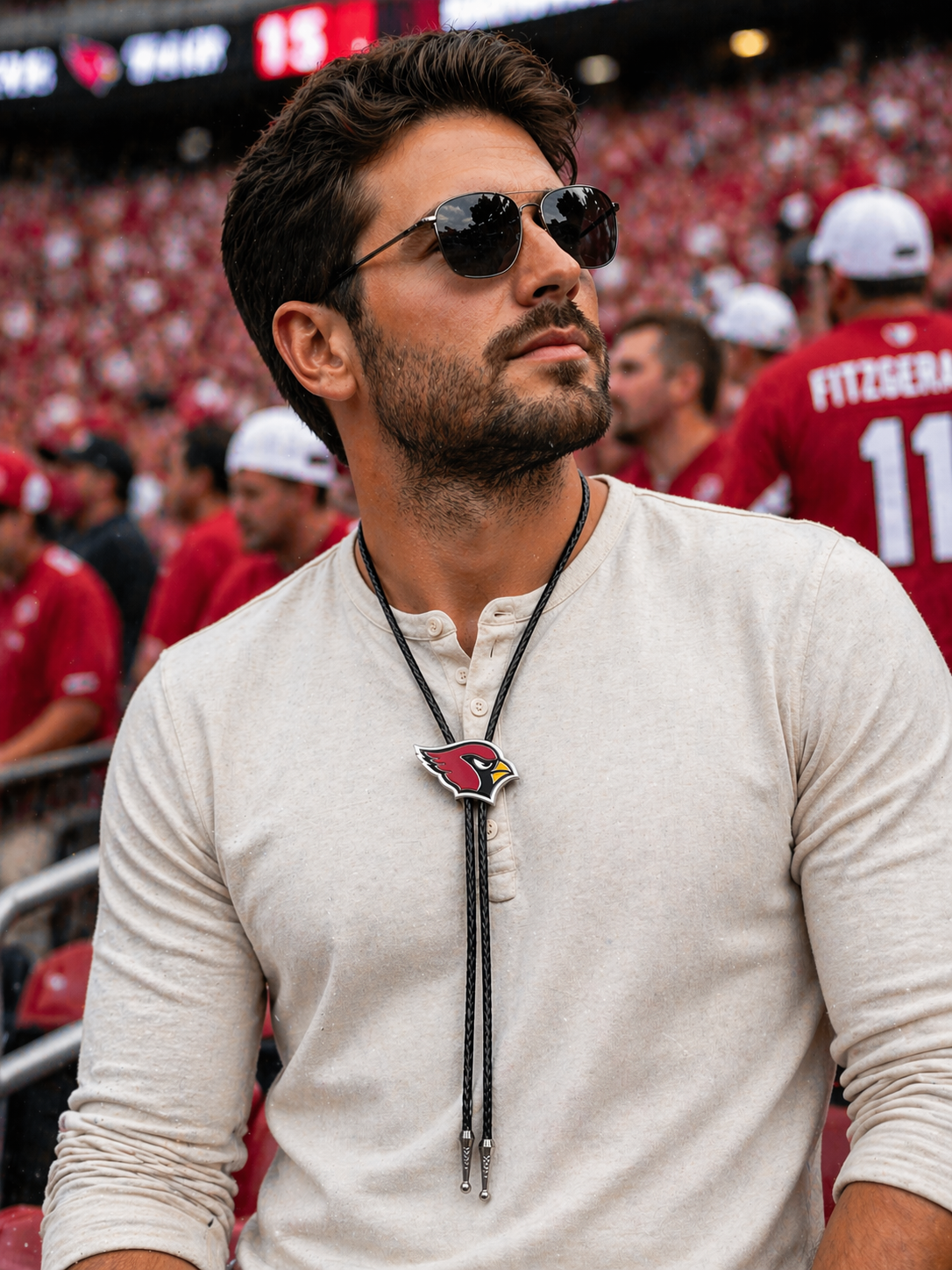 Arizona Cardinals Bolo Tie – NFL Fan Game Day Accessory