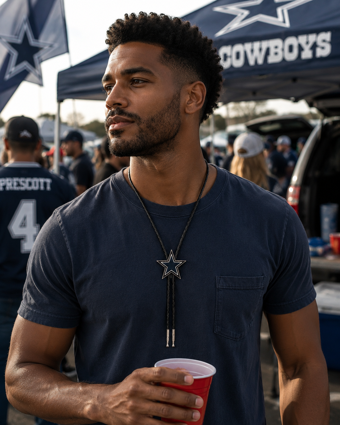 Dallas Cowboys Bolo Tie – NFL Fan Game Day Accessory